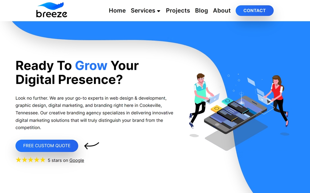 img of B2B Digital Marketing Agency - Breeze Branding LLC